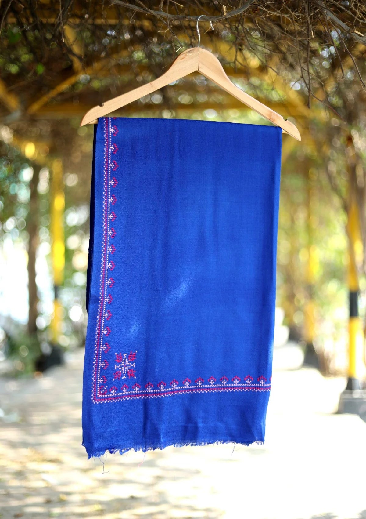 Royal Blue Pashmina Shawl