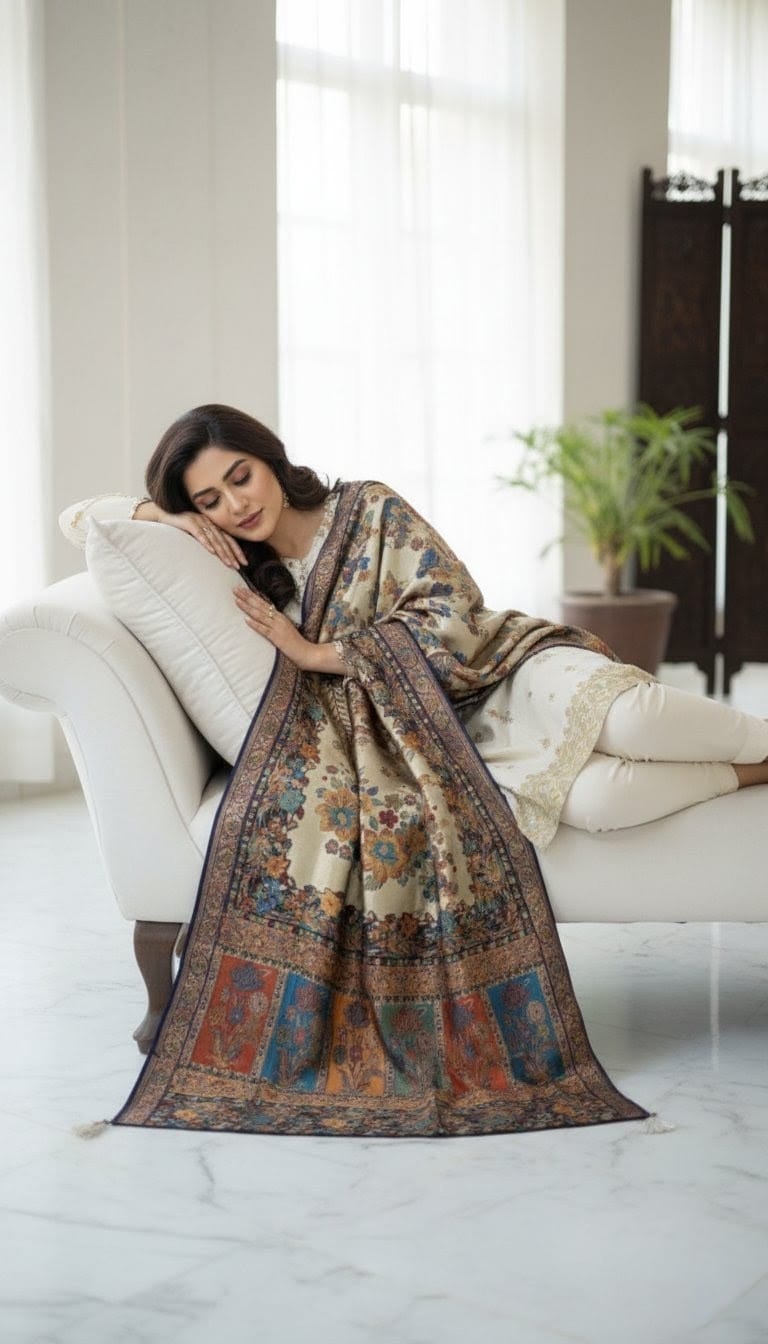 Kani Silk - Moonlight shawl