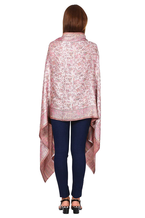 Casual Stole in  Flamingo Pink